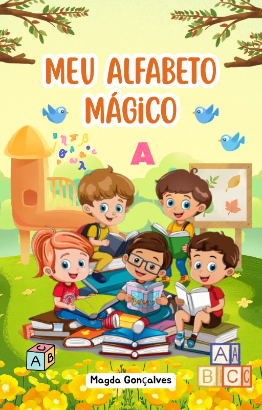 Meu Alfabeto Mágico - Capa do e-book