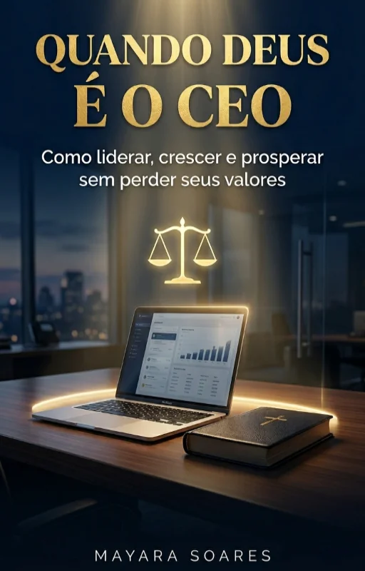 QUANDO DEUS É O CEO - Capa do e-book