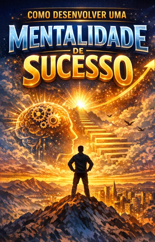 Como Desenvolver uma Mentalidade de Sucesso - Capa do e-book