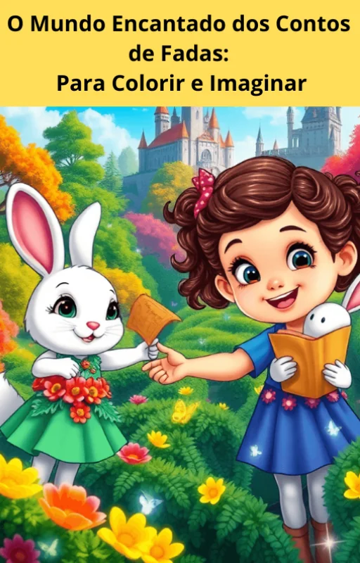 O Mundo Encantado dos Contos de Fadas: Para Colorir e Imaginar
