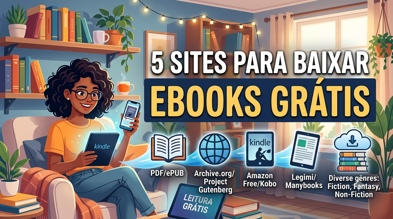 Baixar Ebooks Gratuitos - Os Cinco Melhores Sites