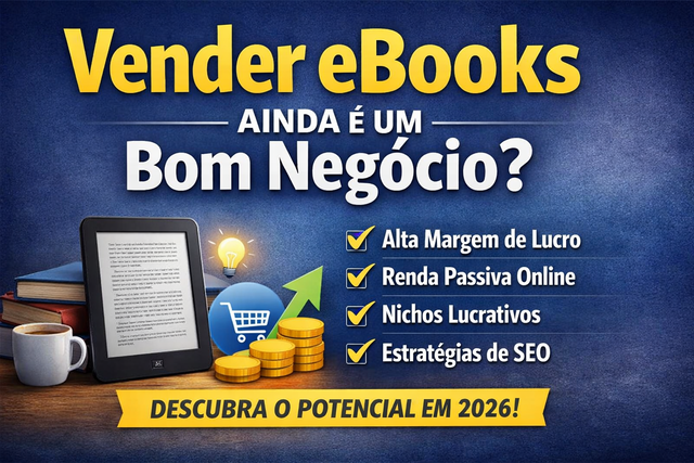 Vender eBooks Ainda é um Bom Negócio? Descubra a Verdade em 2026