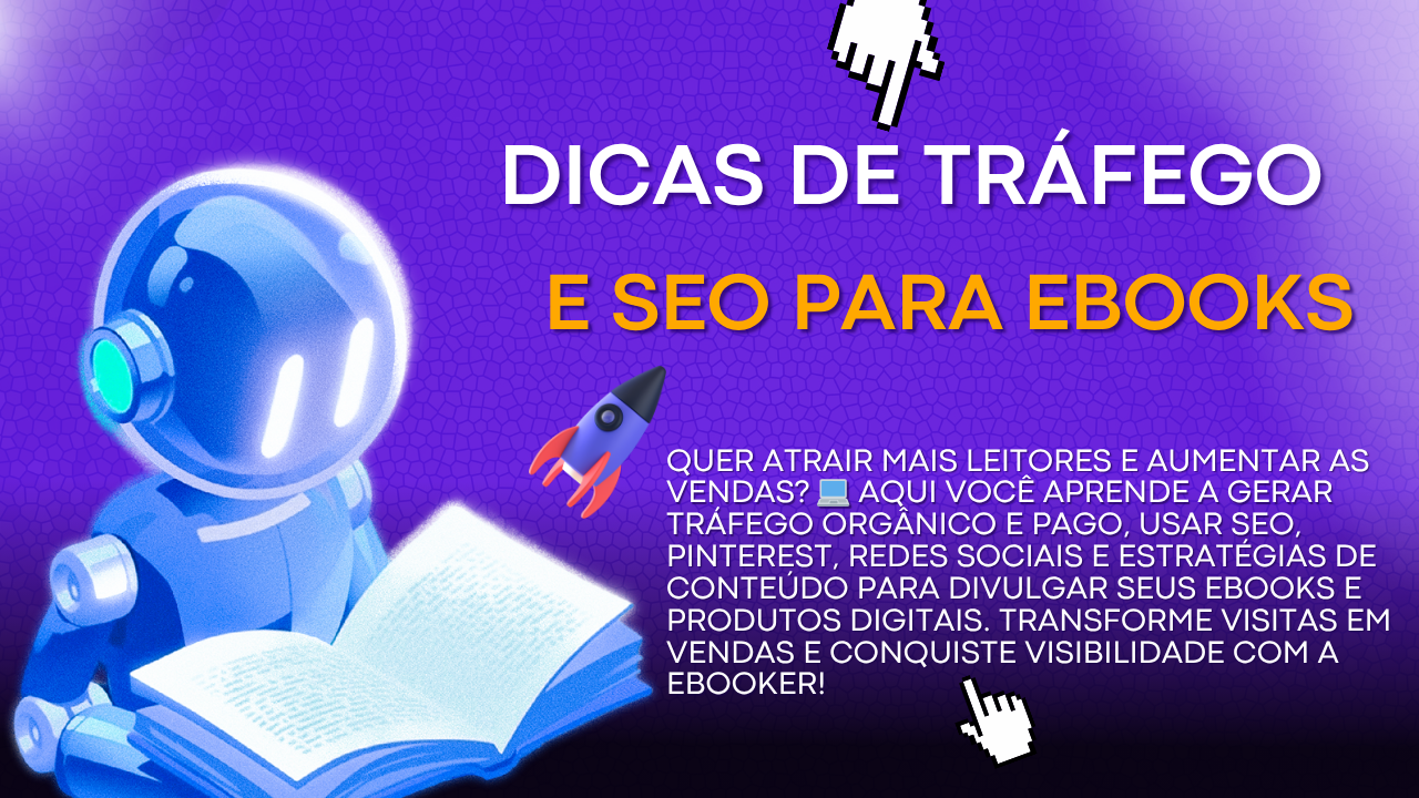 Dicas de Tráfego e SEO para Ebooks